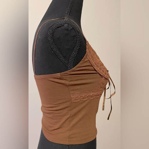 NWT Retro Brown Cami - S - Picture 5 of 11